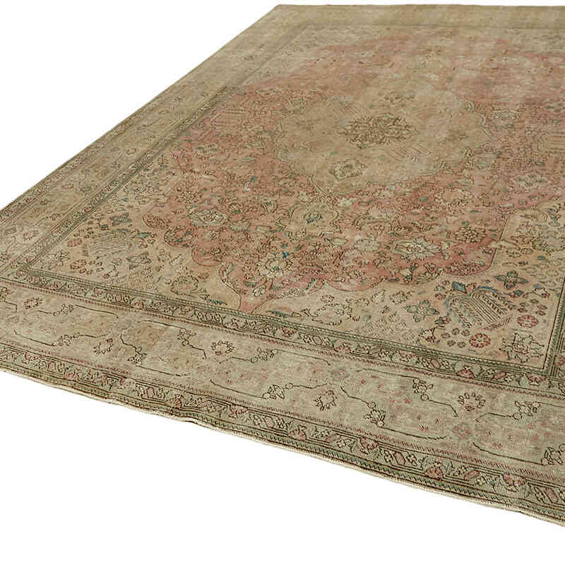 Alfombra Oriental Vintage Anudada a Mano - 244 cm x 334 cm - K0066719