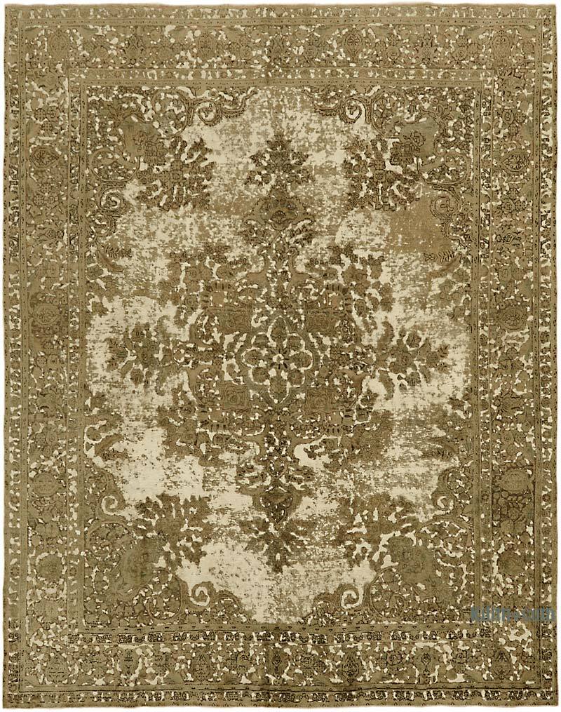 El Dokuma Vintage Halı - 290 cm x 364 cm - K0066720