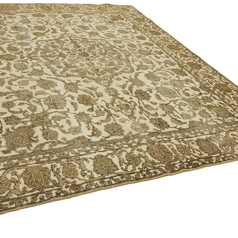 Vintage Hand-Knotted Oriental Rug - 9' 9" x 11' 2" (117" x 134") - K0066721