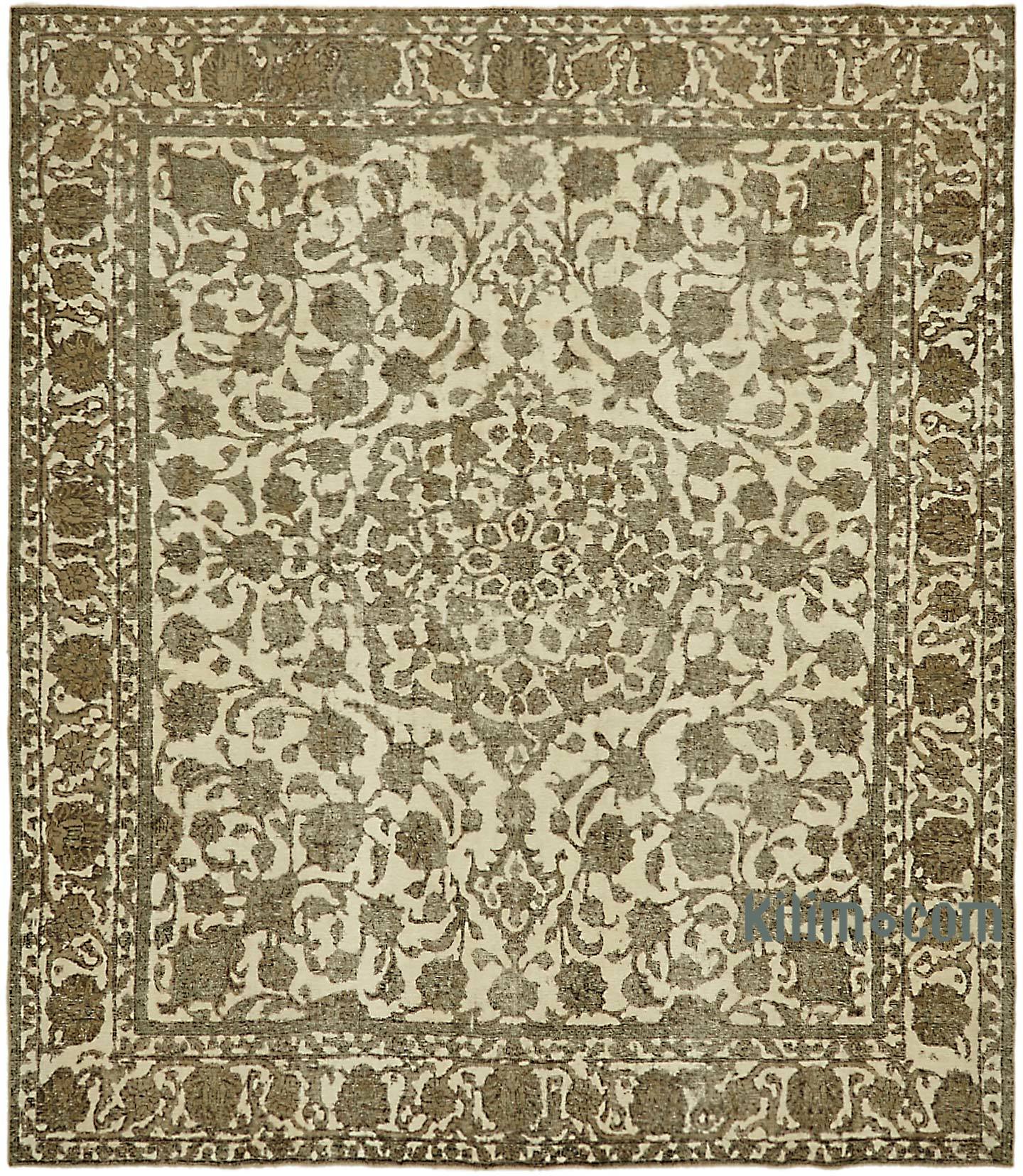 Vintage Hand-Knotted Oriental Rug - 9' 9