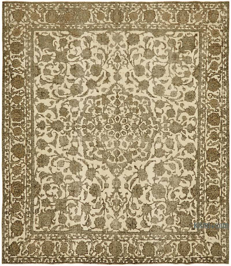 Vintage Hand-Knotted Oriental Rug - 9' 9" x 11' 2" (117" x 134") - K0066721