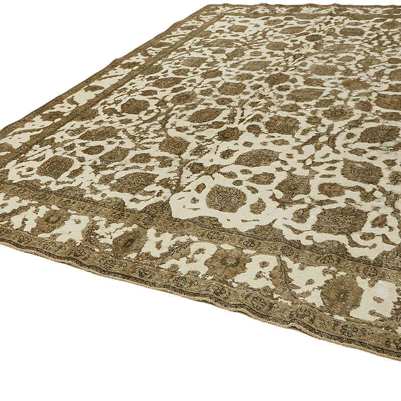 Vintage Hand-Knotted Oriental Rug - 9' 5" x 12' 10" (113" x 154") - K0066727