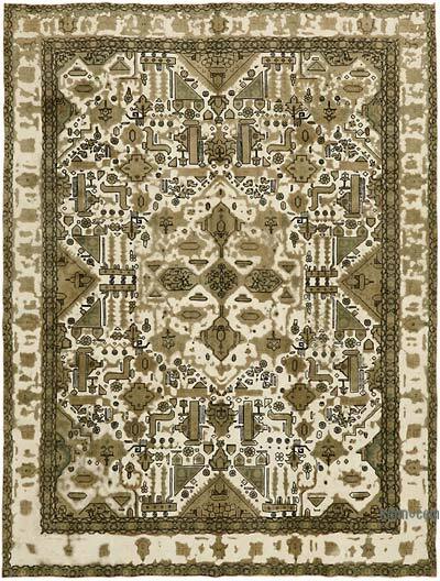 El Dokuma Vintage Halı - 280 cm x 365 cm