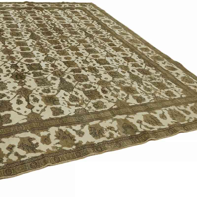 Vintage Hand-Knotted Oriental Rug - 9' 2" x 12' 4" (110" x 148") - K0066736