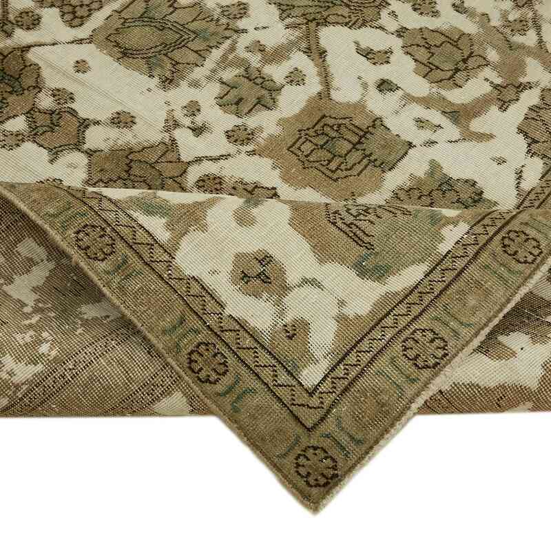 Vintage Hand-Knotted Oriental Rug - 9' 2" x 12' 4" (110" x 148") - K0066736