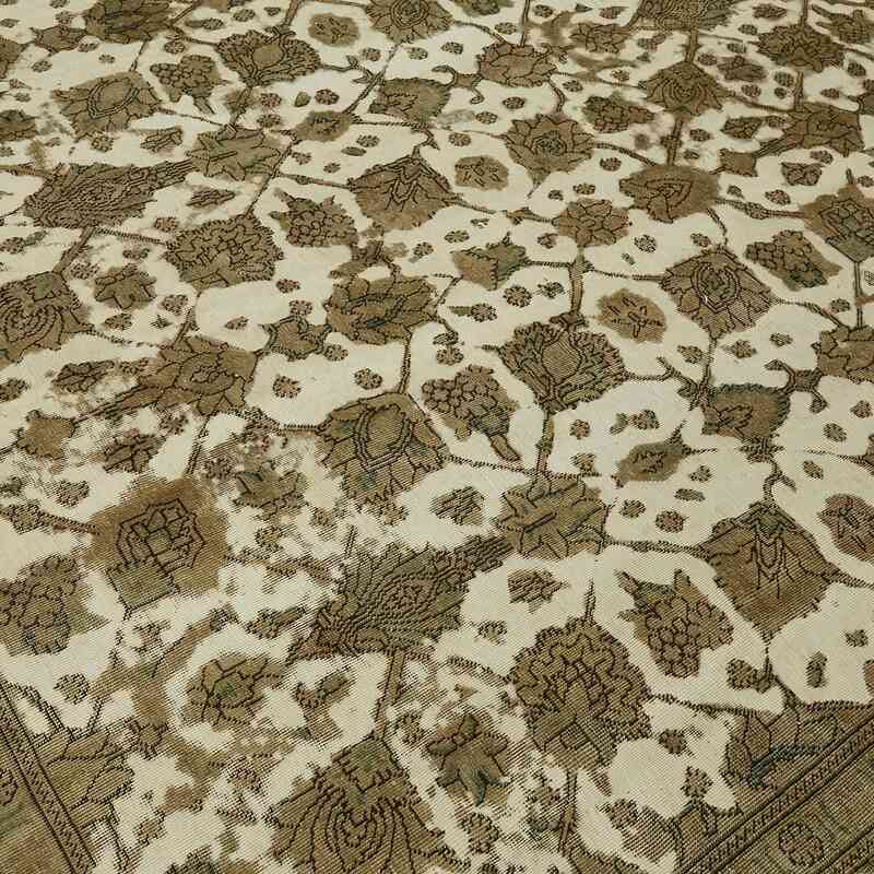 Vintage Hand-Knotted Oriental Rug - 9' 2" x 12' 4" (110" x 148") - K0066736
