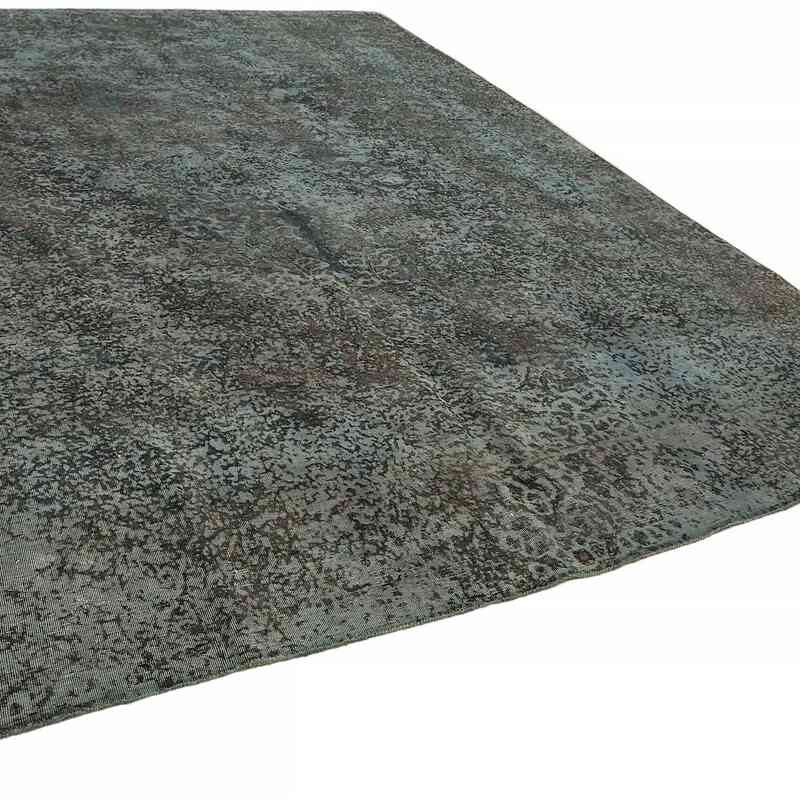 Over-dyed Vintage Hand-Knotted Oriental Rug - 9' 9" x 13' 1" (117" x 157") - K0066746