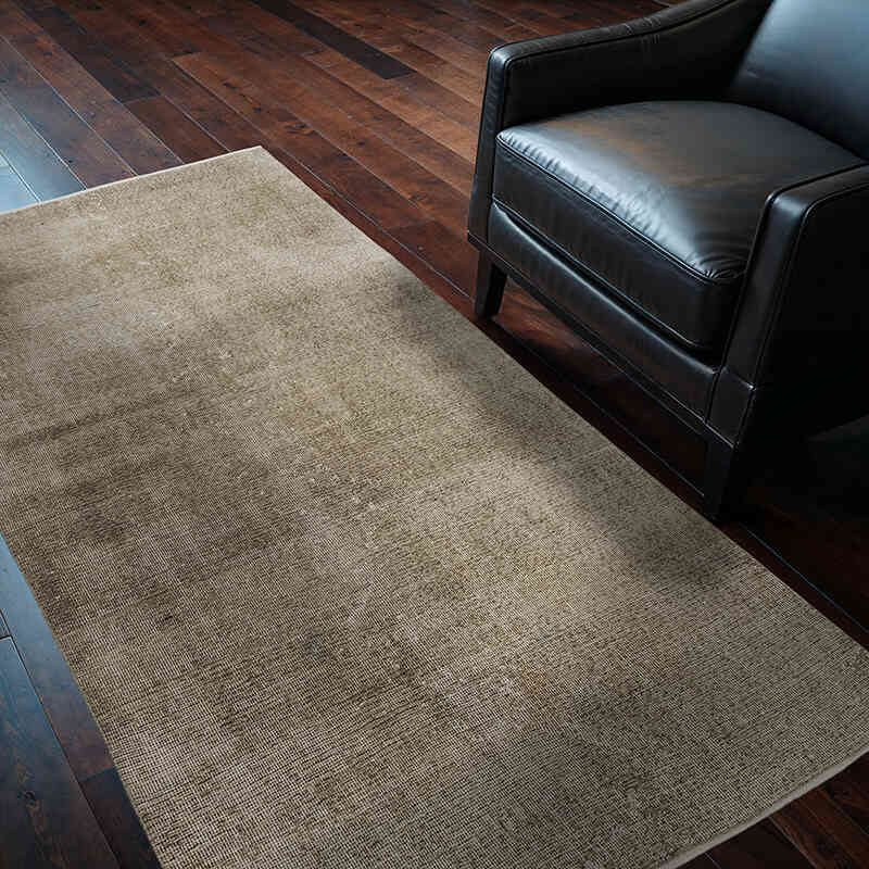 Alfombra Turca Vintage Sobre-teñida - 115 cm x 195 cm - K0066754