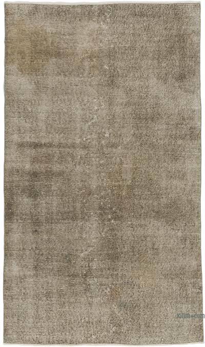 Over-dyed Vintage Hand-Knotted Turkish Rug - 3' 9" x 6' 5" (45" x 77")