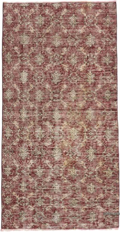 Vintage Turkish Hand-Knotted Rug - 3' 1" x 5' 10" (37" x 70")