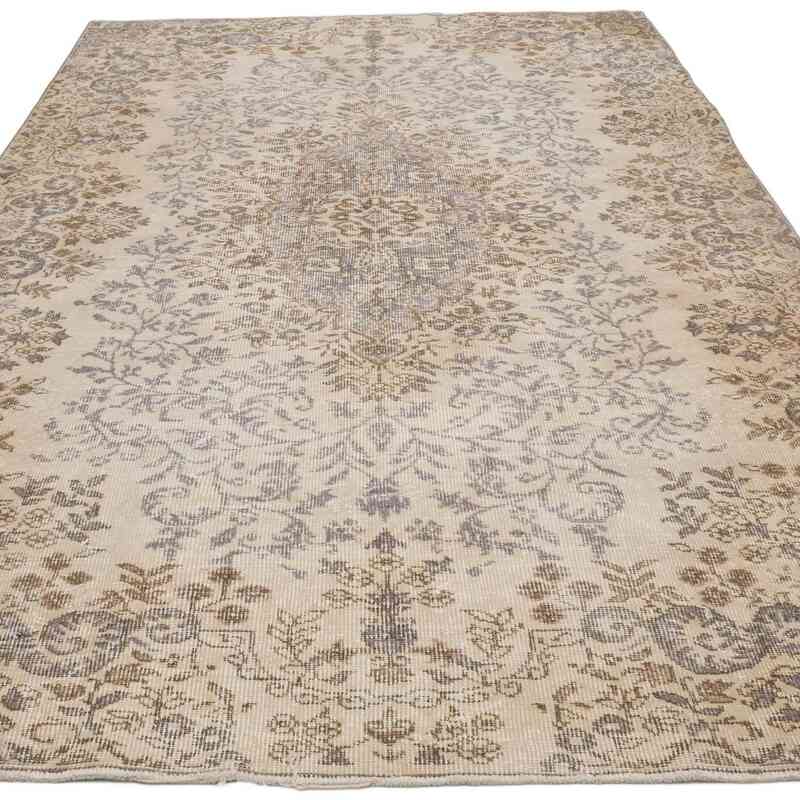 Vintage Turkish Hand-Knotted Rug - 5' 6" x 9' 5" (66" x 113") - K0066761