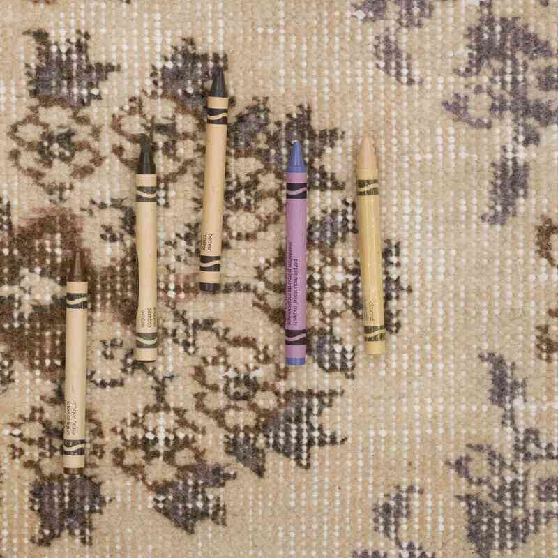 Vintage Turkish Hand-Knotted Rug - 5' 6" x 9' 5" (66" x 113") - K0066761