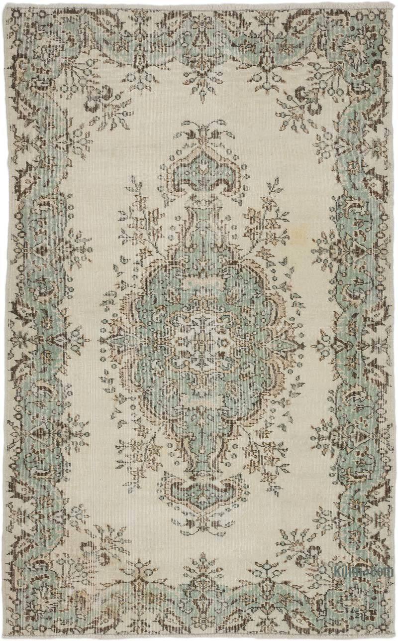 Vintage Turkish Hand-Knotted Rug - 4' 3" x 6' 9" (51" x 81") - K0066770