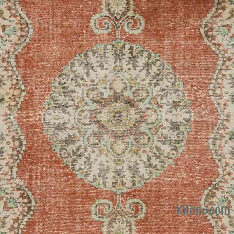 Vintage Turkish Hand-Knotted Rug - 6' 4" x 10' 1" (76" x 121") - K0066775