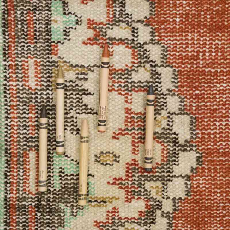 Vintage Turkish Hand-Knotted Rug - 6' 4" x 10' 1" (76" x 121") - K0066775