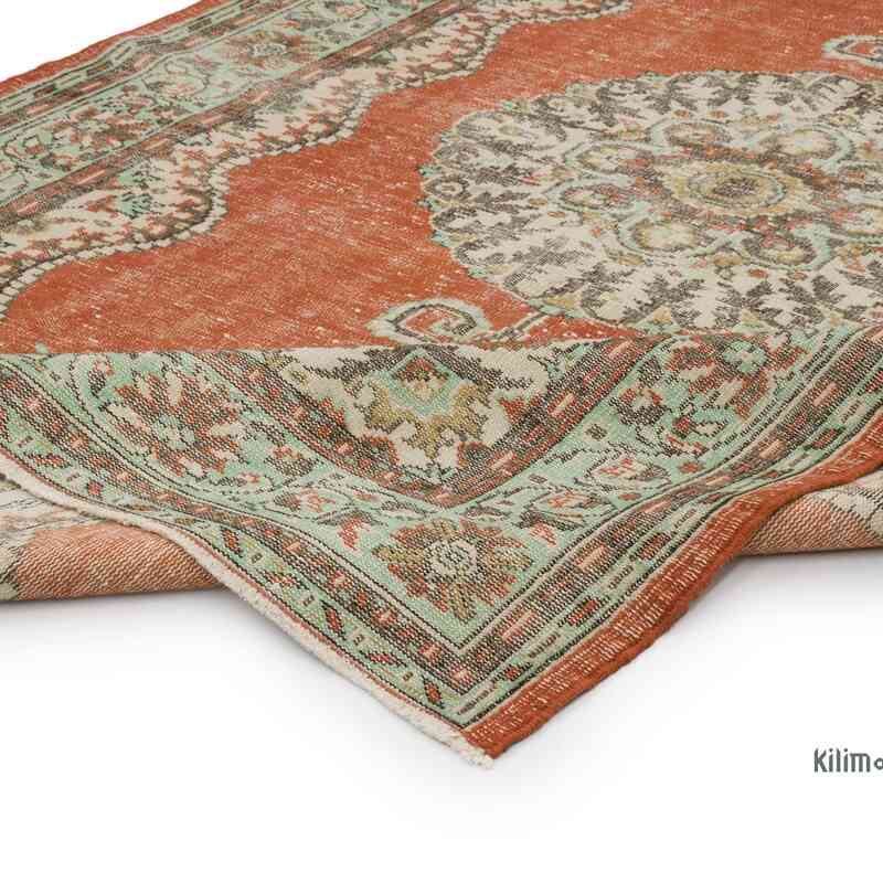 Vintage Turkish Hand-Knotted Rug - 6' 4" x 10' 1" (76" x 121") - K0066775