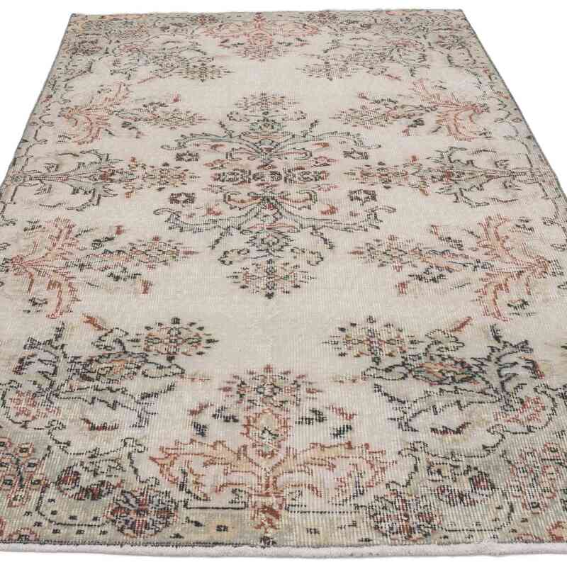 El Dokuma Vintage Halı - 117 cm x 208 cm - K0066782