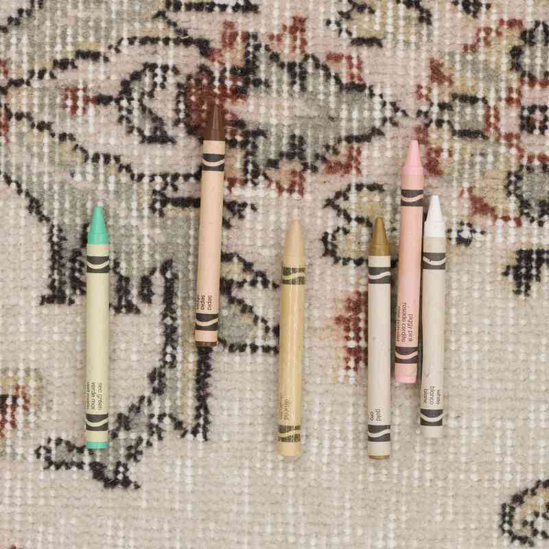 El Dokuma Vintage Halı - 117 cm x 208 cm - K0066782