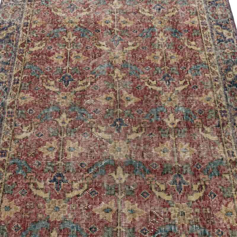 El Dokuma Vintage Halı - 107 cm x 195 cm - K0066785