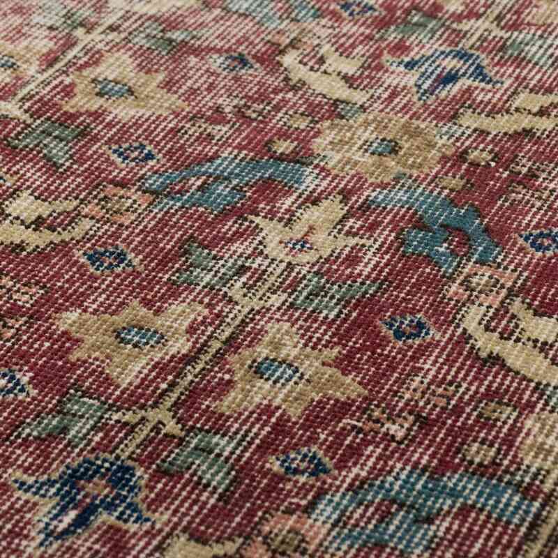 El Dokuma Vintage Halı - 107 cm x 195 cm - K0066785