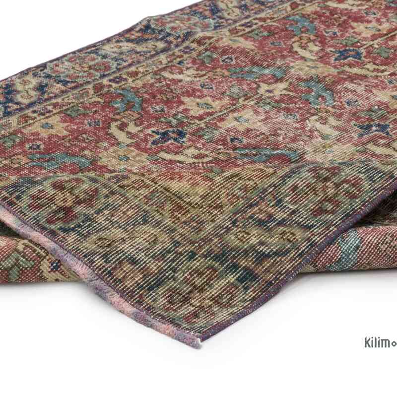 El Dokuma Vintage Halı - 107 cm x 195 cm - K0066785