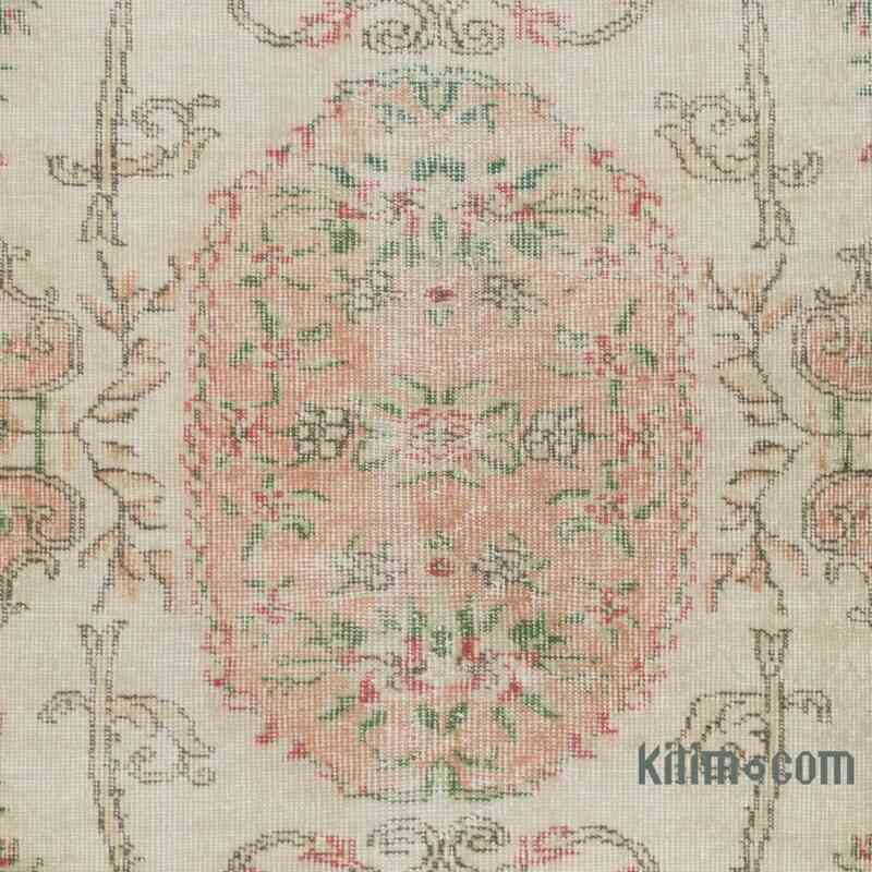 Alfombra Vintage Turca Anudada a Mano - 120 cm x 140 cm - K0066786