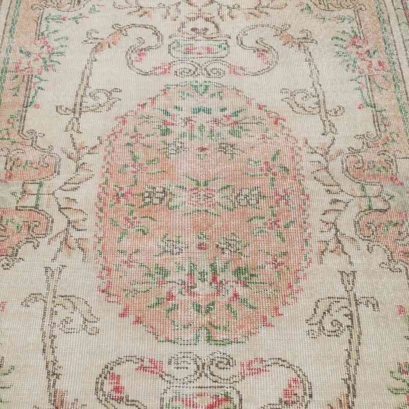 Alfombra Vintage Turca Anudada a Mano - 120 cm x 140 cm - K0066786