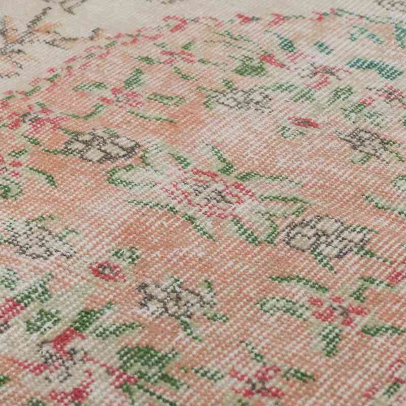 Alfombra Vintage Turca Anudada a Mano - 120 cm x 140 cm - K0066786