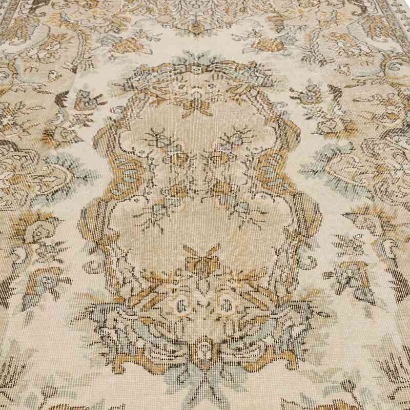 Vintage Turkish Hand-Knotted Rug - 5' 10" x 8' 9" (70" x 105") - K0066797