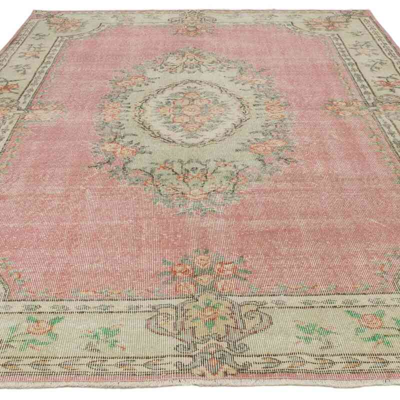 Vintage Turkish Hand-Knotted Rug - 6' 9" x 9' 2" (81" x 110") - K0066801