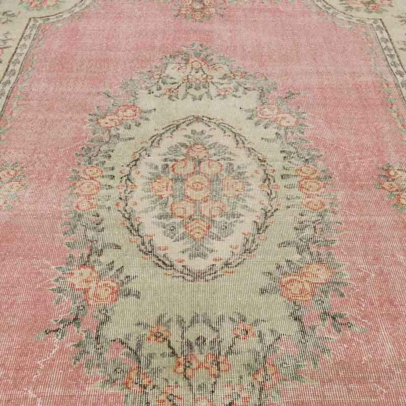 Vintage Turkish Hand-Knotted Rug - 6' 9" x 9' 2" (81" x 110") - K0066801