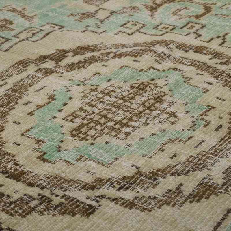 Alfombra Vintage Turca Anudada a Mano - 187 cm x 280 cm - K0066802