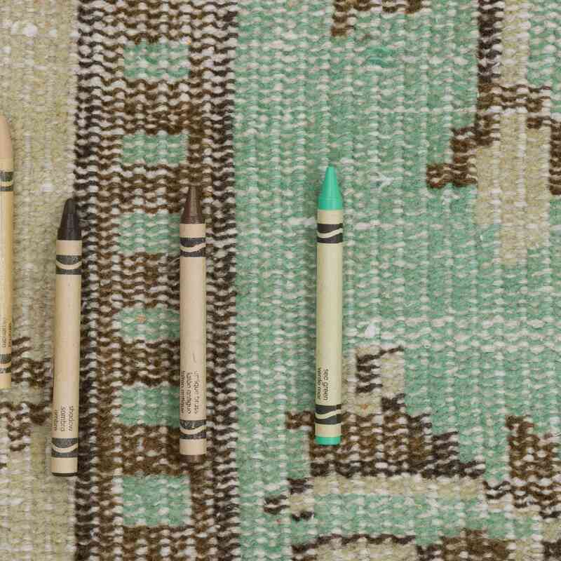 Alfombra Vintage Turca Anudada a Mano - 187 cm x 280 cm - K0066802