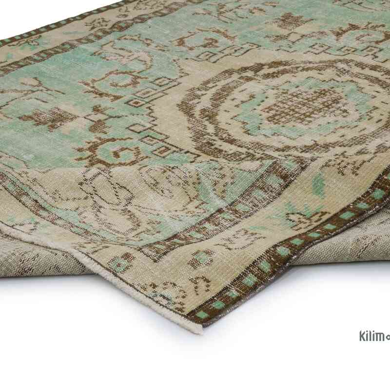 Alfombra Vintage Turca Anudada a Mano - 187 cm x 280 cm - K0066802