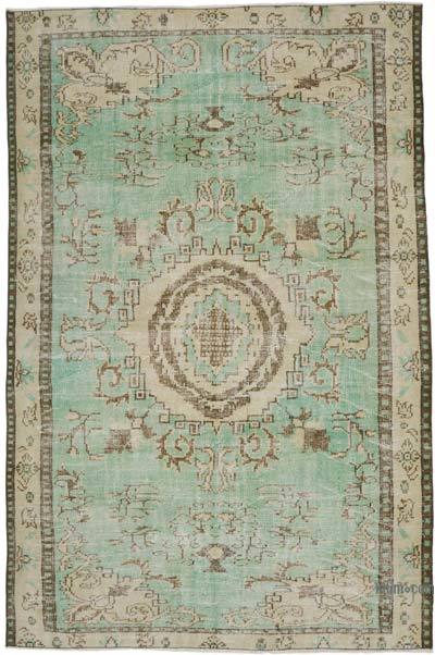 Alfombra Vintage Turca Anudada a Mano - 187 cm x 280 cm