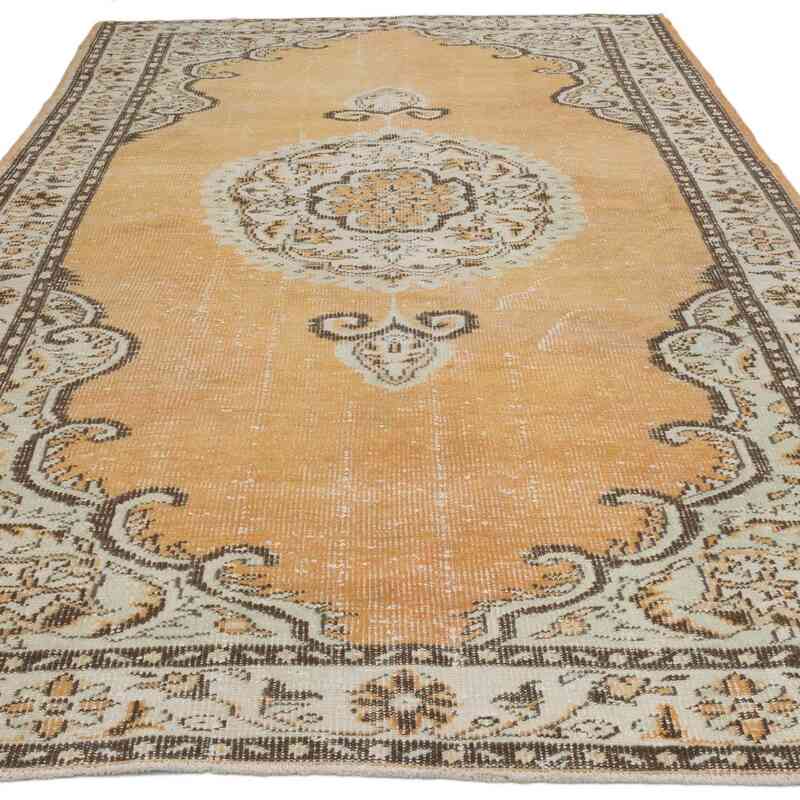 Vintage Turkish Hand-Knotted Rug - 5' 9" x 9' 5" (69" x 113") - K0066805