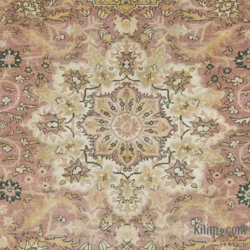 Vintage Turkish Hand-Knotted Rug - 6' 6" x 9' 7" (78" x 115") - K0066818