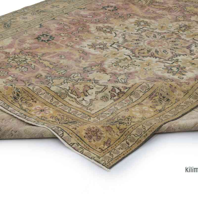 Vintage Turkish Hand-Knotted Rug - 6' 6" x 9' 7" (78" x 115") - K0066818