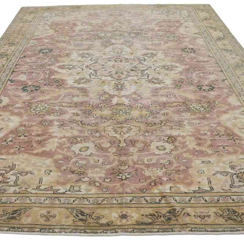 Vintage Turkish Hand-Knotted Rug - 6' 6" x 9' 7" (78" x 115") - K0066818