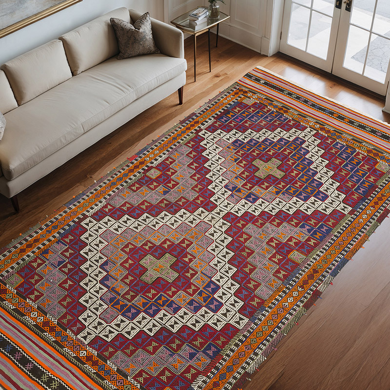 Alfombra Vintage Balikesir Jijim - 184 cm x 329 cm - K0066841