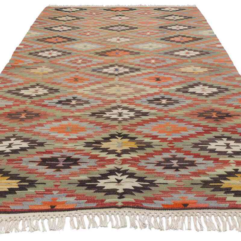 Alfombra Vintage Denizli Kilim - 167 cm x 305 cm - K0066859
