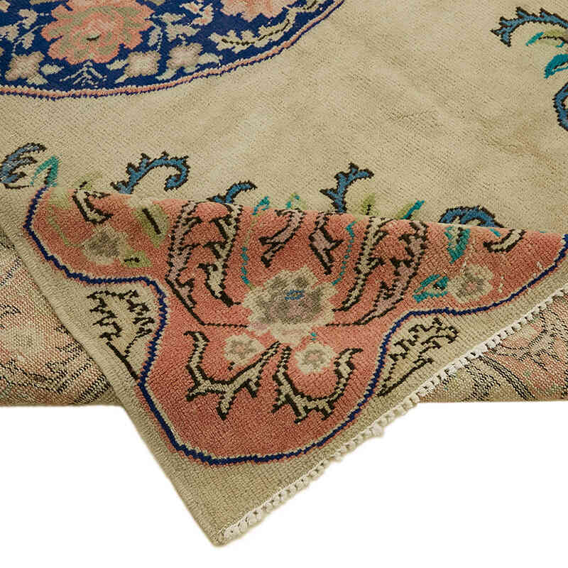 Vintage Hand-Knotted Oriental Rug - 7' 10" x 10' 10" (94" x 130") - K0066885