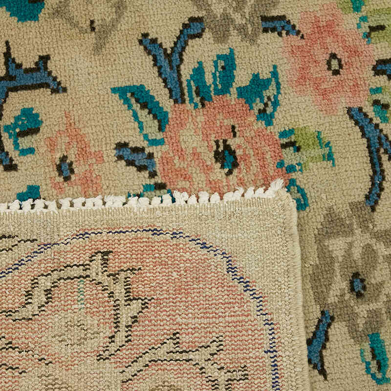 Vintage Hand-Knotted Oriental Rug - 7' 10" x 10' 10" (94" x 130") - K0066885