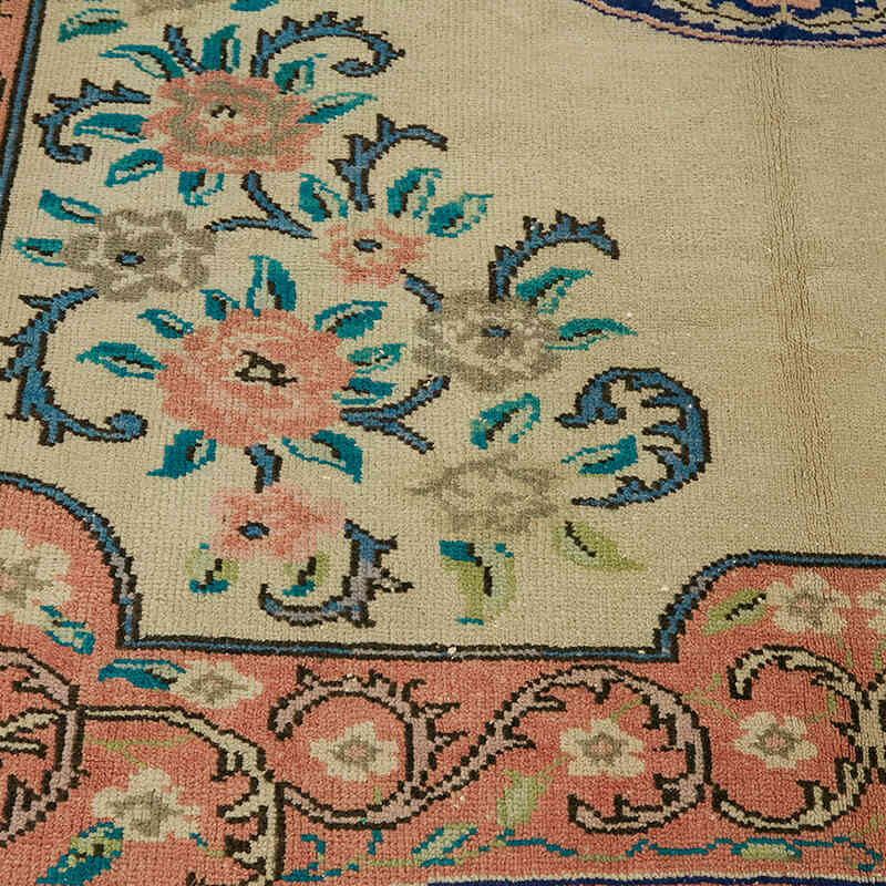 Vintage Hand-Knotted Oriental Rug - 7' 10" x 10' 10" (94" x 130") - K0066885