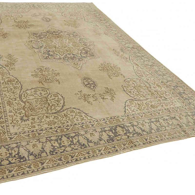 Vintage Hand-Knotted Oriental Rug - 8' 2" x 11' 11" (98" x 143") - K0066886