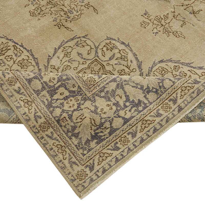 Vintage Hand-Knotted Oriental Rug - 8' 2" x 11' 11" (98" x 143") - K0066886