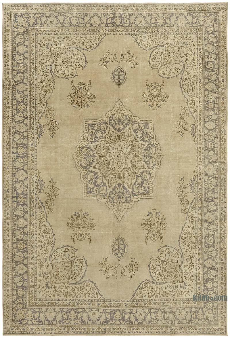 Vintage Hand-Knotted Oriental Rug - 8' 2" x 11' 11" (98" x 143") - K0066886
