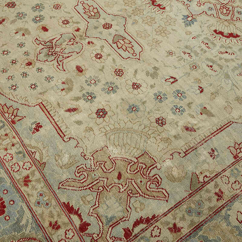 Alfombra Oriental Vintage Anudada a Mano - 242 cm x 353 cm - K0066915
