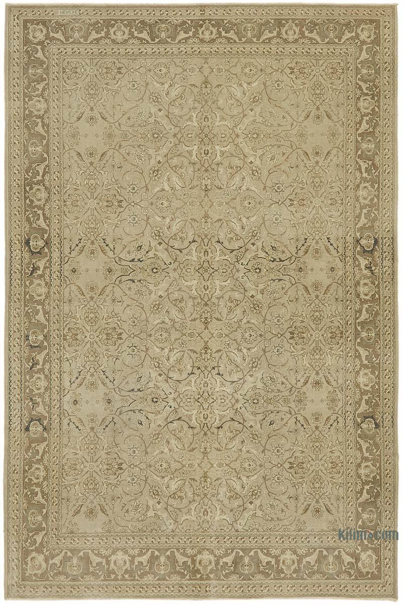 El Dokuma Vintage Halı - 220 cm x 327 cm - K0066923