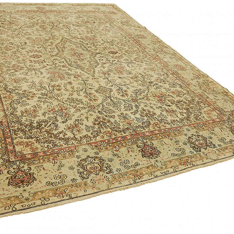 Vintage Hand-Knotted Oriental Rug - 8' 8" x 11' 11" (104" x 143") - K0066924